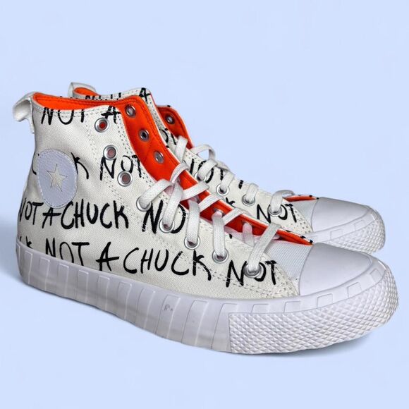 Converse UNT1TL3D Hi Not a Chuck White Men’s 10 - Picture 1 of 6